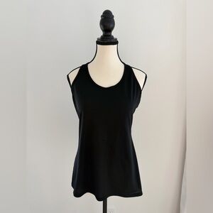 Lucy Black Mesh Racerback Athletic Tank | Women’s M